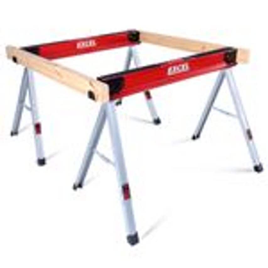 Steel Sawhorse Heavy Duty Twin Pack 1178kg Capacity