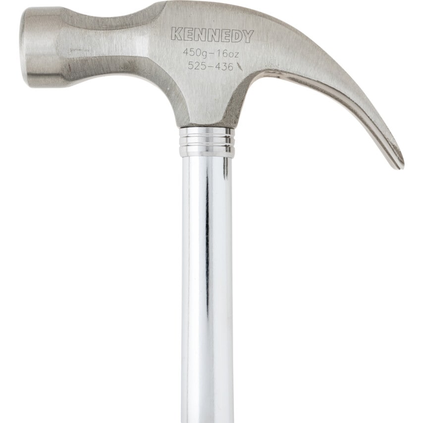 Steel Tube Shaft 16oz Claw Hammer