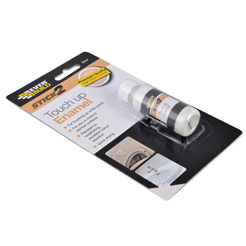 Stick2 Touch Up Enamel White 25ml EVBS2ENAMEL