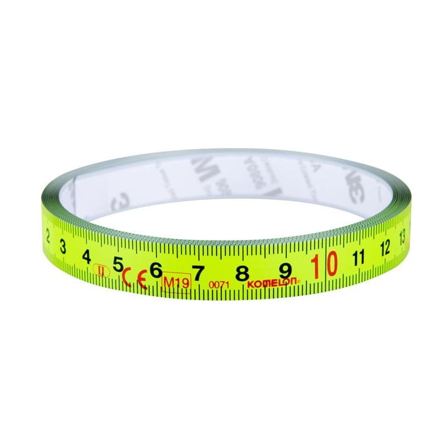 Stick Flat Tape Measure 1m (Width 13mm) (Metric only) KOMFLT13