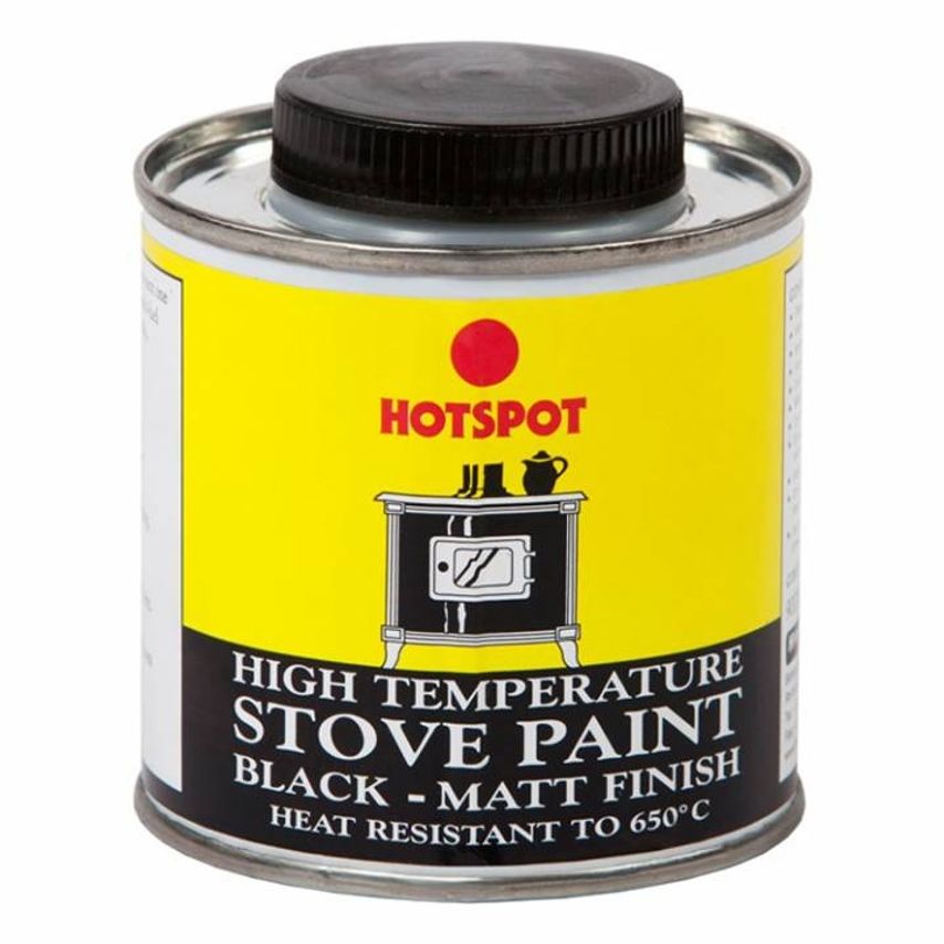 Stove Paint Black Matt 100ml