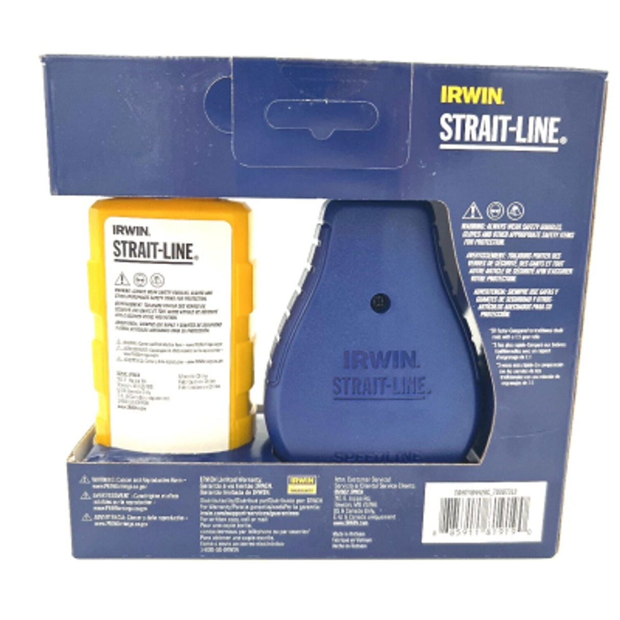 Strait-Line 100ft Chalk Reel with Blue Chalk