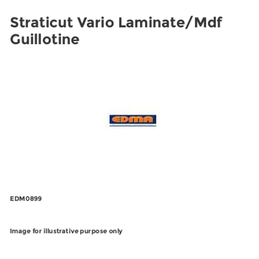 Straticut Vario Laminate/Mdf Guillotine