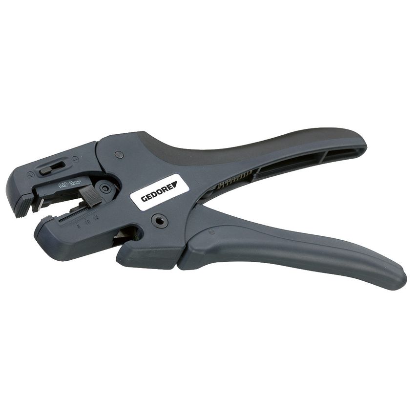 Stripping pliers self-adjusting, with exchangeable