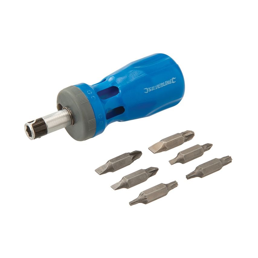 Stubby Ratchet Screwdriver Set (ST-12)