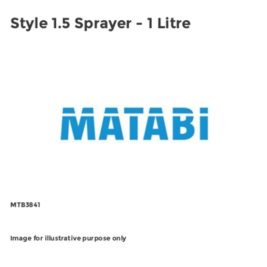 Style 1.5 Sprayer - 1 Litre