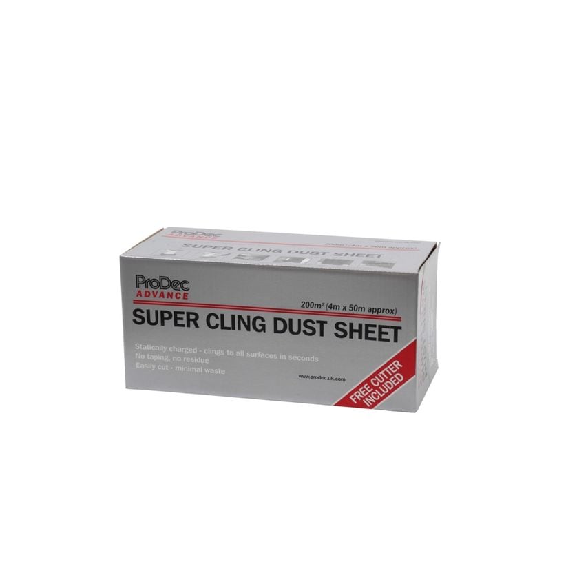 Super Cling Dust Sheet 100m2