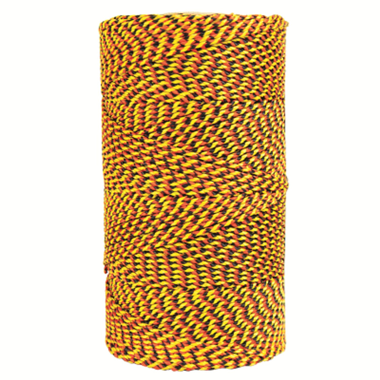 Super Tough Bonded Braided Nylon Line (Orange, Black & Gold) - 685