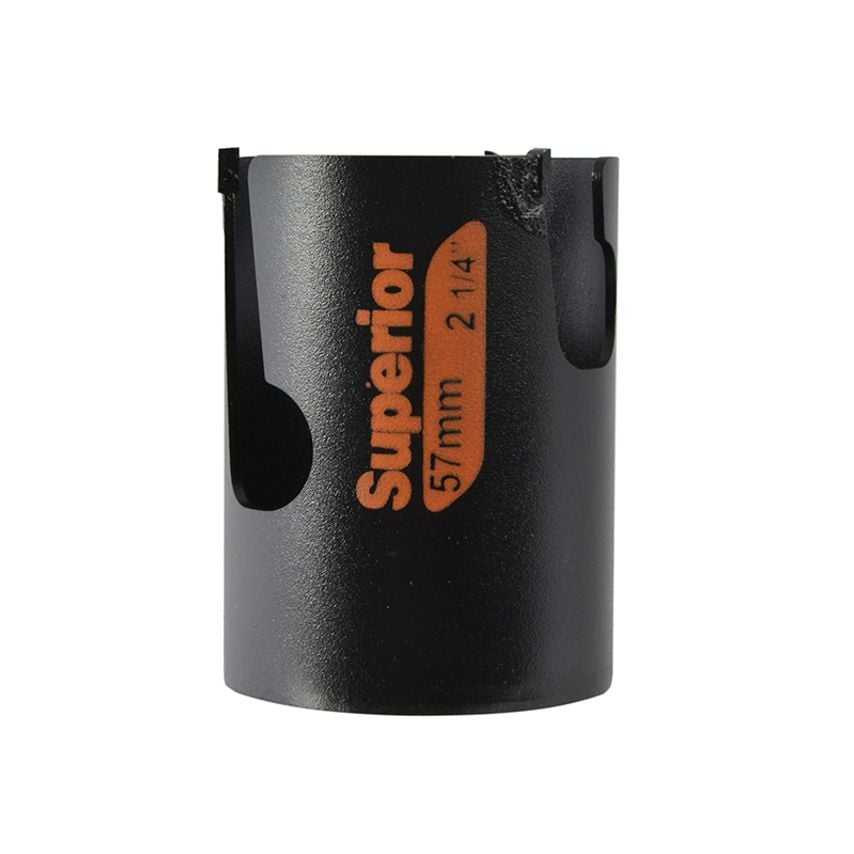 Superior Multi Construction Holesaw Carded 57mm BAH383357C