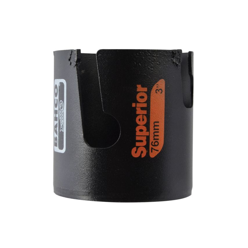 Superior Multi Construction Holesaw Carded 76mm