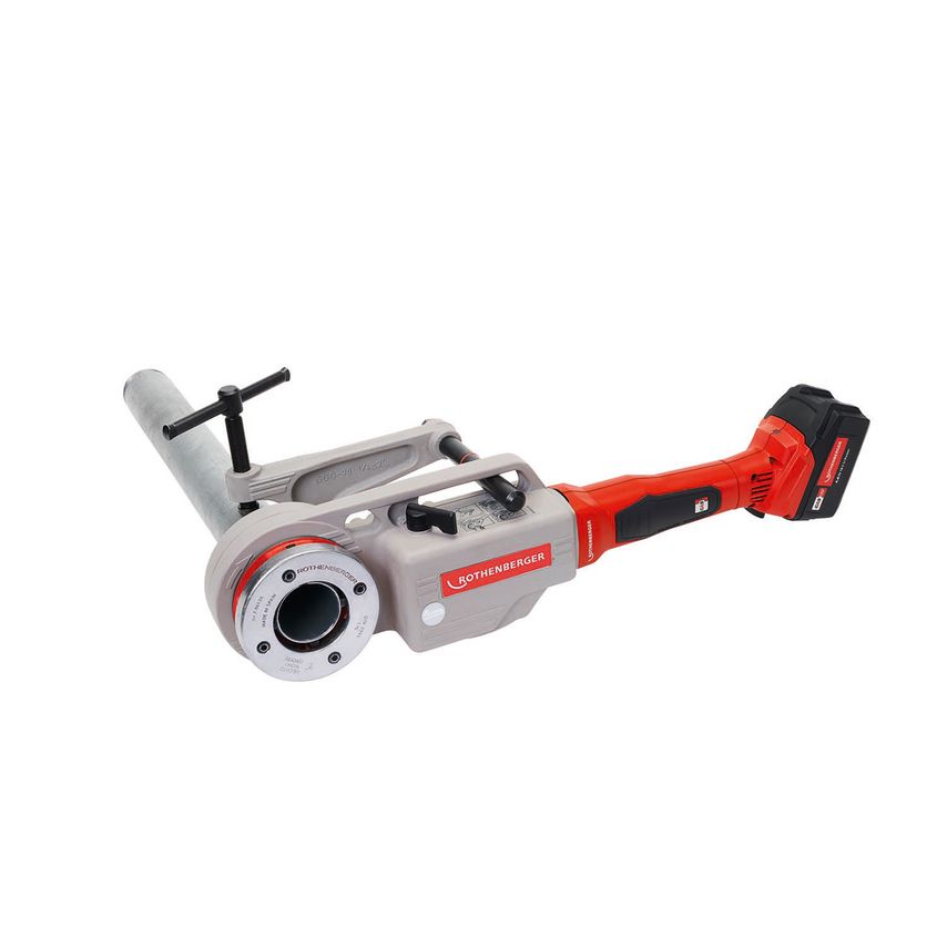 Supertronic 2000 E Set with 4.0Ah 18V Battery, Charger and BSPT Dies