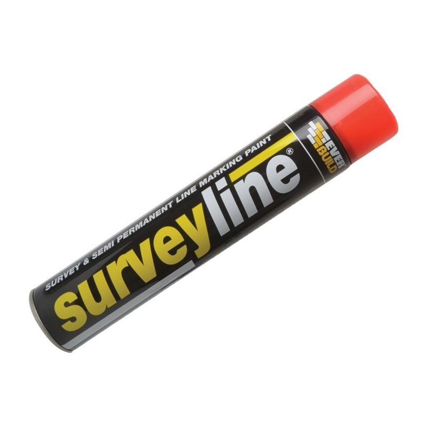 Survey Line Marker Spray Red 700ml EVBSURVEYRE