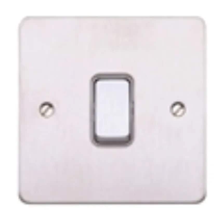 Switch 1 Gang 2 Way SP 20A White White Inserts