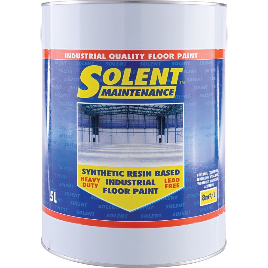 Synthetic Resin Based Industrial Mid Blue Floor Paint - 5LTR