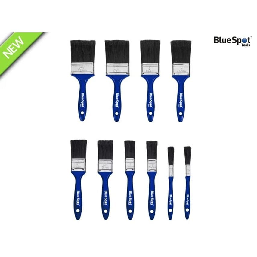 Synthetic Workshop Paint Brush Set, 10 Piece