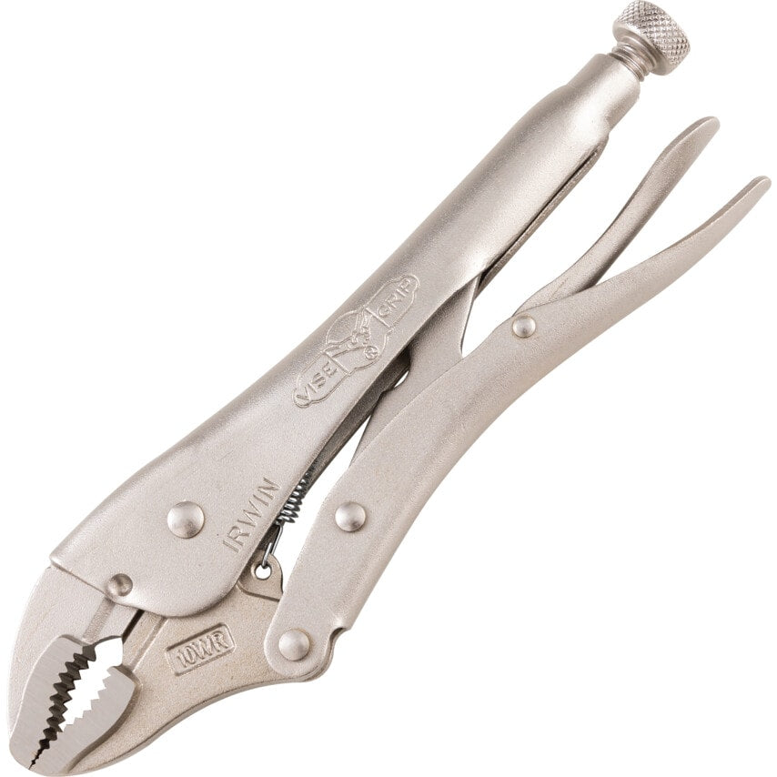 T0502EL4 - Curved Jaw Locking Pliers with Wire Cutter - 255mm/10"