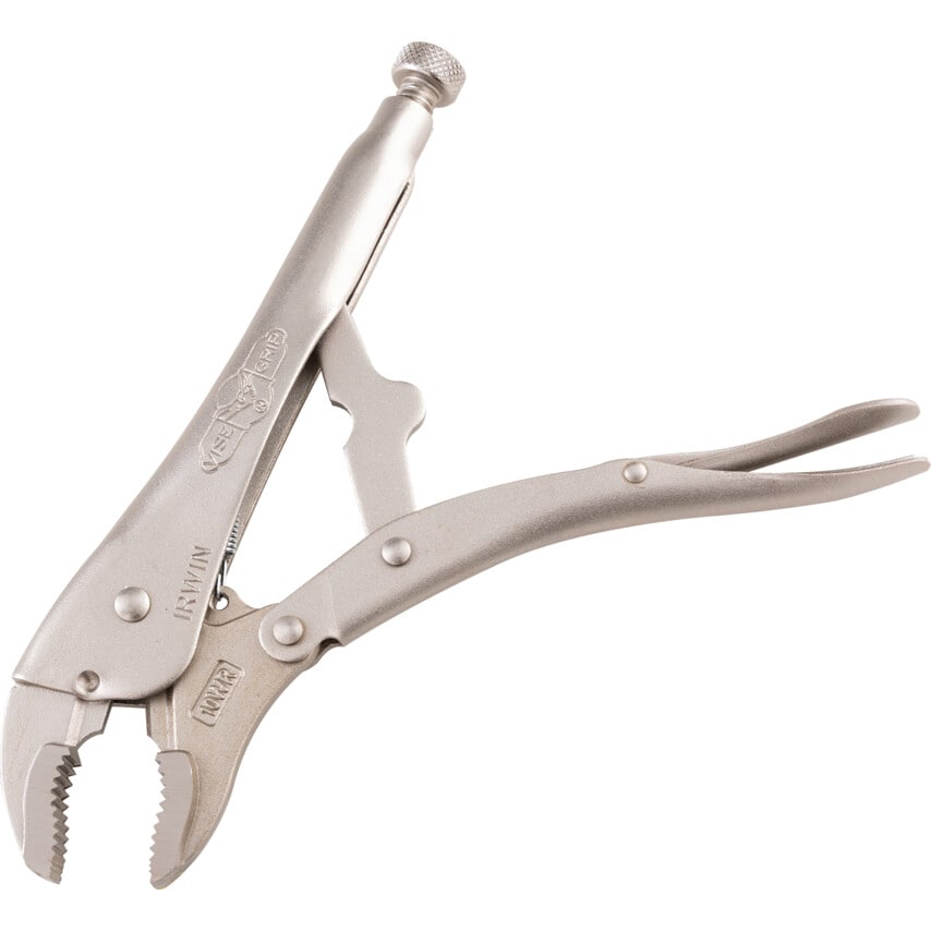 T0502EL4 - Curved Jaw Locking Pliers with Wire Cutter - 255mm/10"