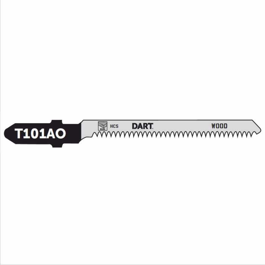 T101AO Wood Cutting Jigsaw Blade, Pack of 5