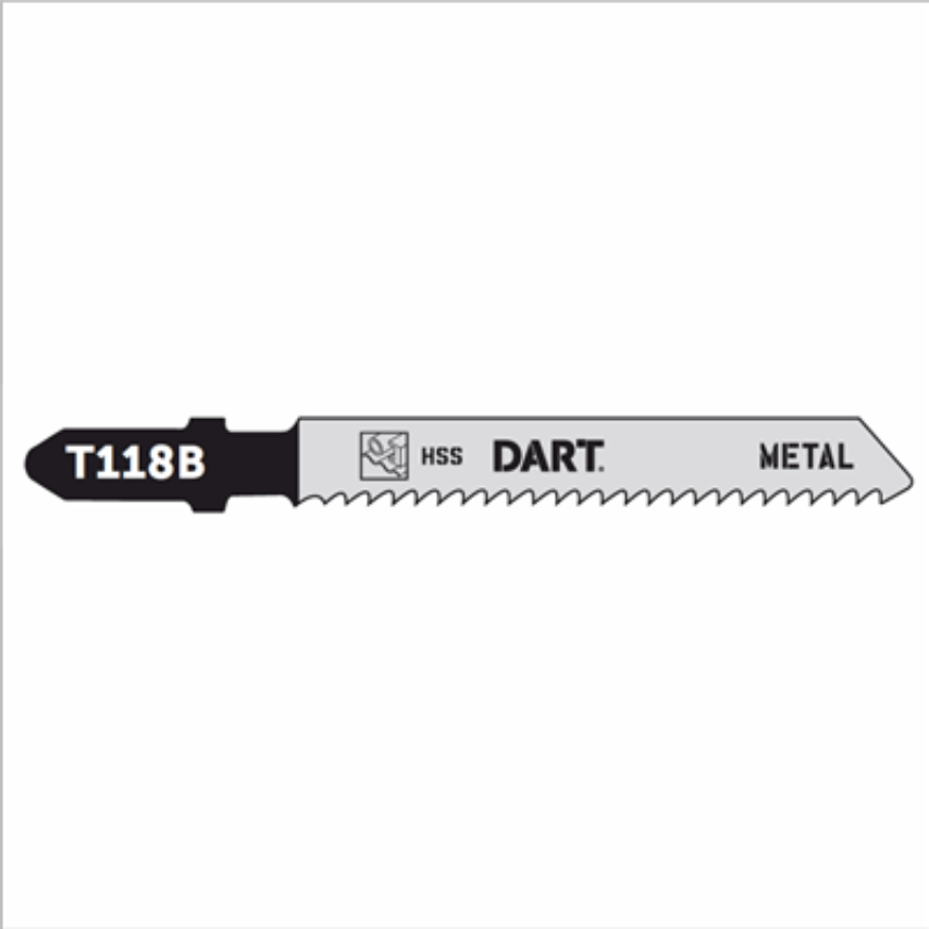 T118B Metal Cutting Jigsaw Blade, Pack of 5