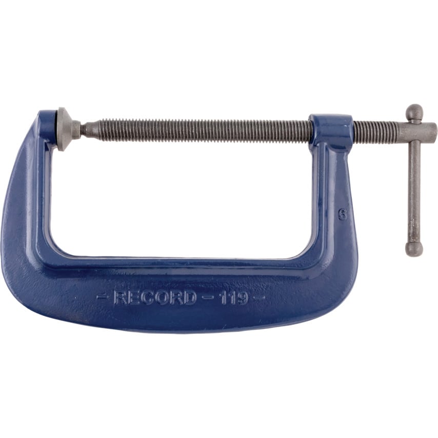 T1196 6" Capacity Medium Duty Forged G-Clamp