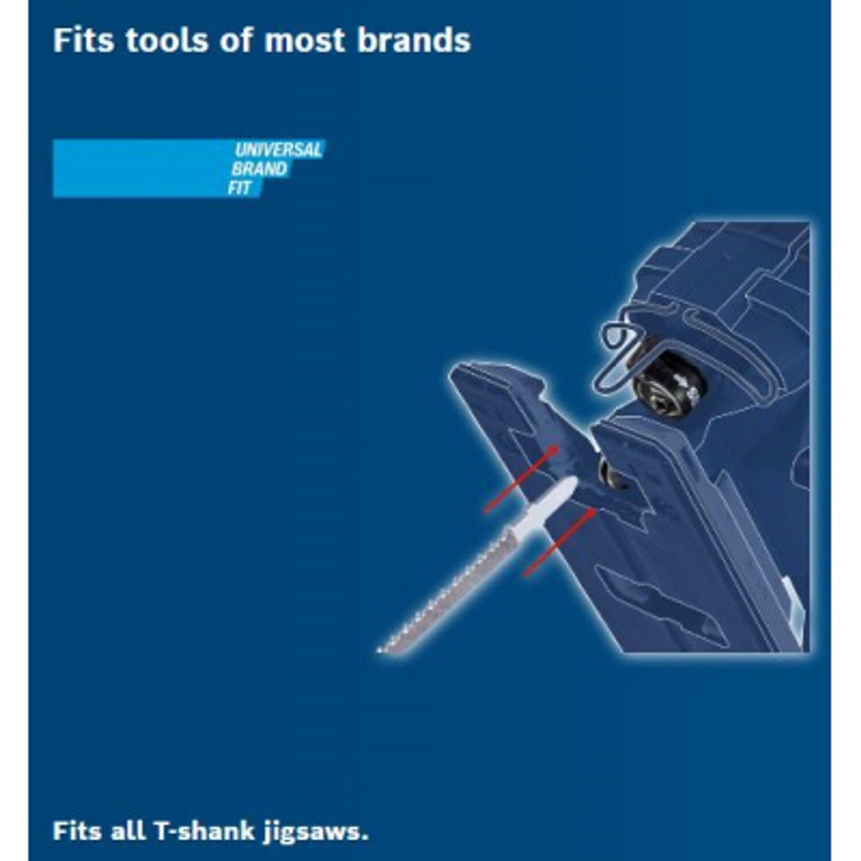 T121AF Speed for Metal Jigsaw Blade