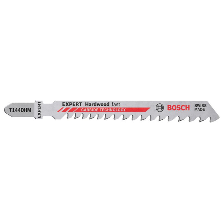 T144DHM Expert for Hardwood Fast Jigsaw Blades (3 Pack)