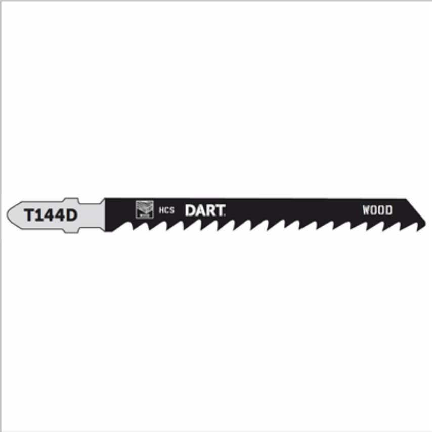 T144D Wood Cutting Jigsaw Blade, Pack of 5