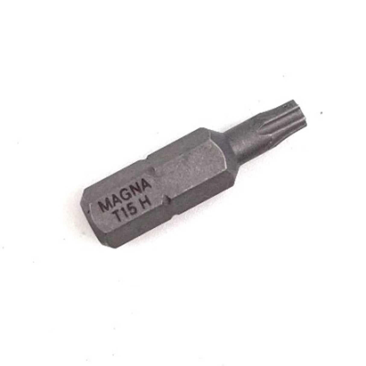 T15 x 25mm 1/4in Hex Tamper Proof Screwdriver Bit