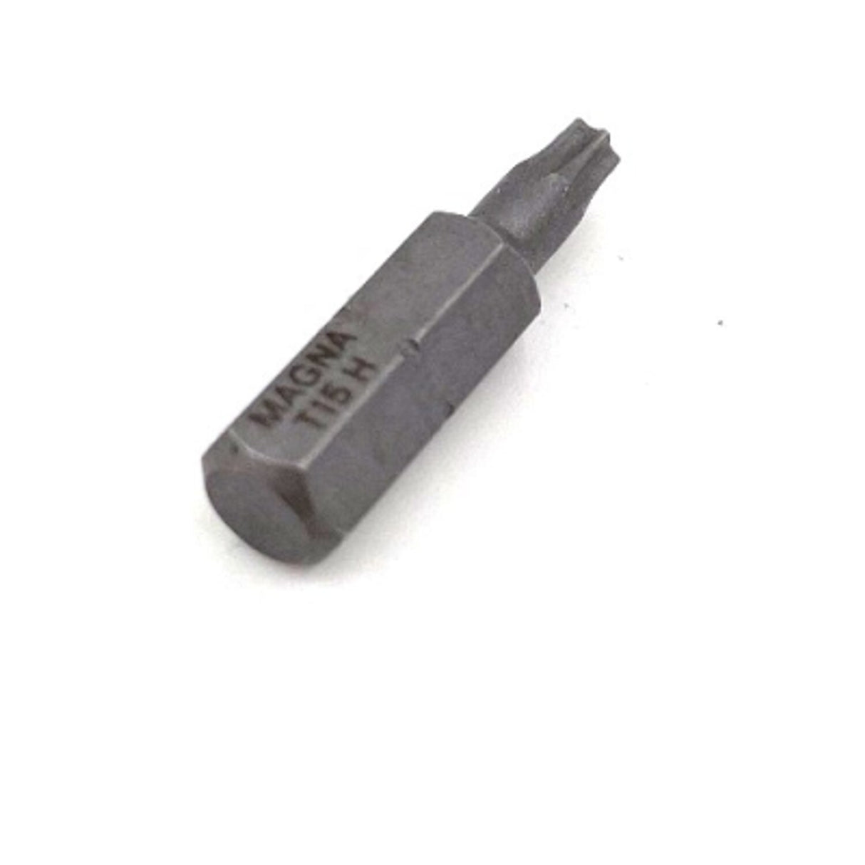 T15 x 25mm 1/4in Hex Tamper Proof Screwdriver Bit