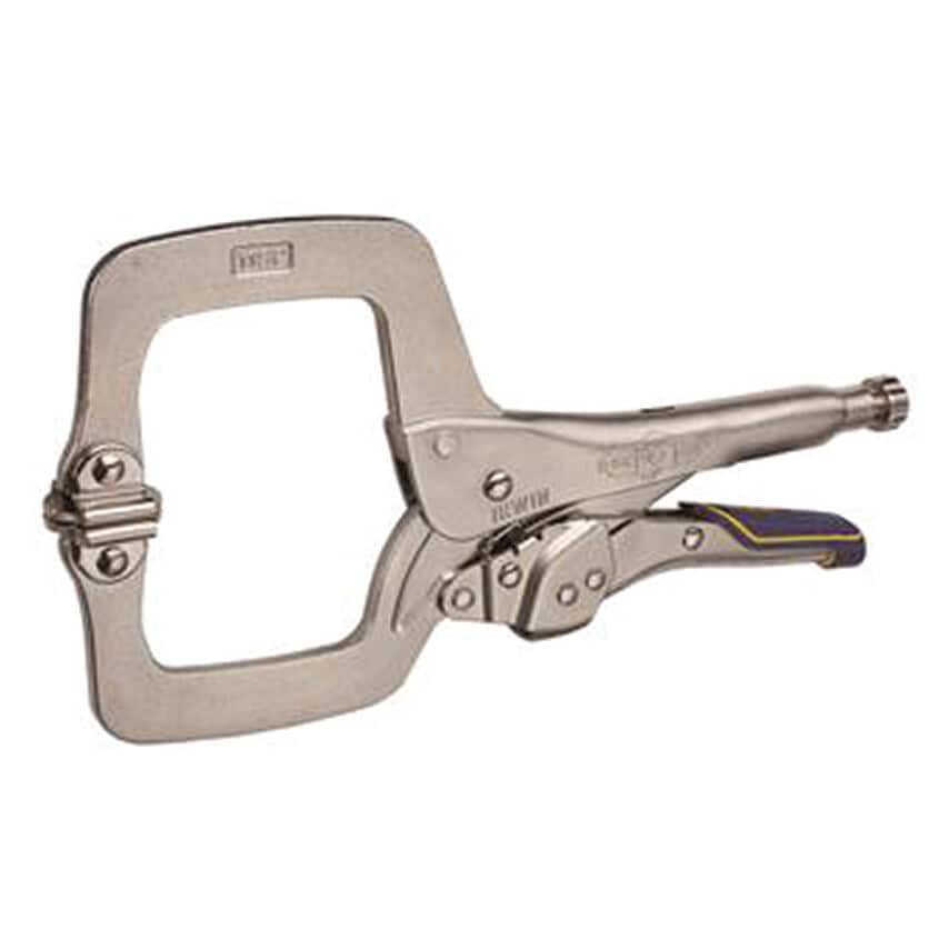 T165EL4 4SP 4" Locking C-Clamp comes with Swivel Pads