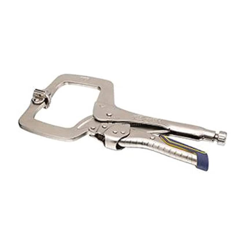 T165EL4 4SP 4" Locking C-Clamp comes with Swivel Pads