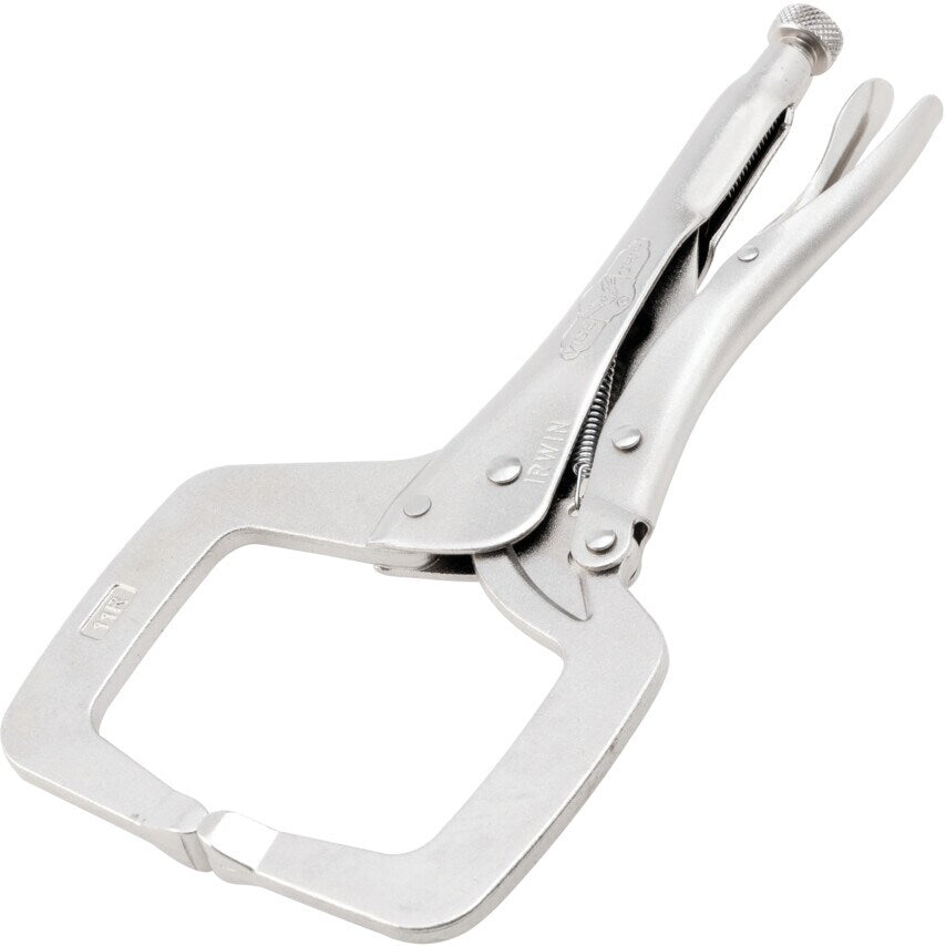 T19EL4 11R 11" Locking C-Clamp Regular Tips