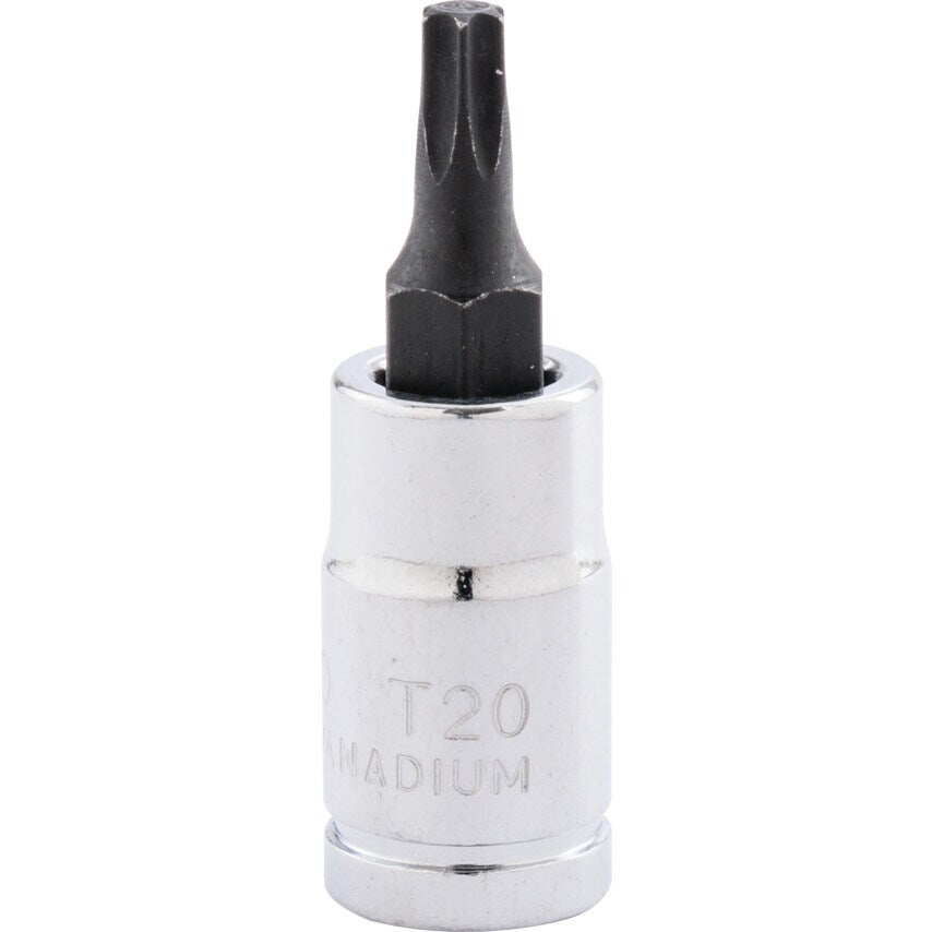 T20 TORX Screwdriver Bit 1/4" Square Drive