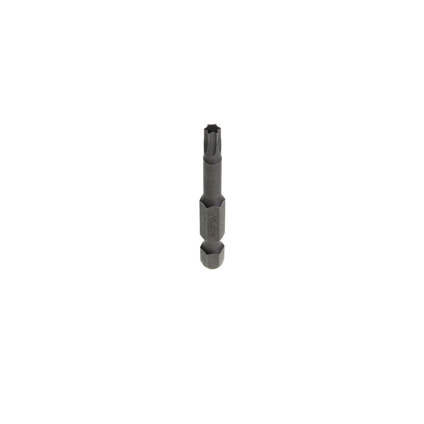 T25 Star/Torx Screwdriver Bit 1/4" Hex Drive 50mm Long