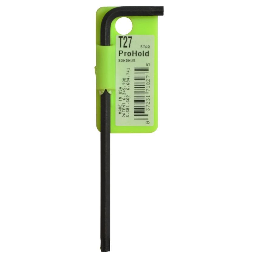 T27 TORX ProHold Long Series Hex Key, TX27, 71827