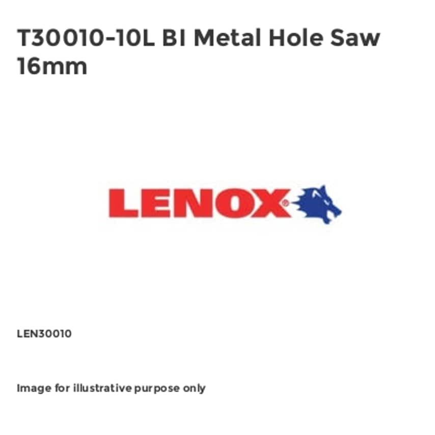 T30010-10L BI Metal Hole Saw 16mm