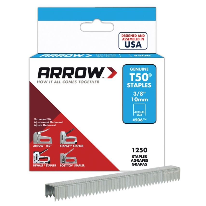 T50 Staples 10mm (1250)