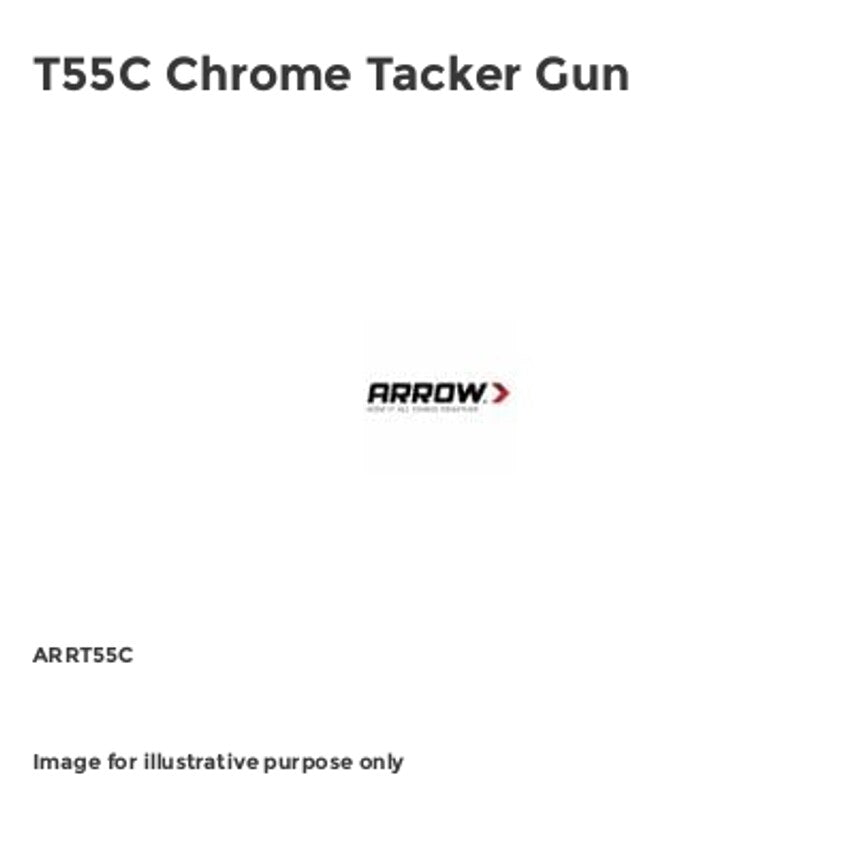 T55C Chrome Tacker Gun