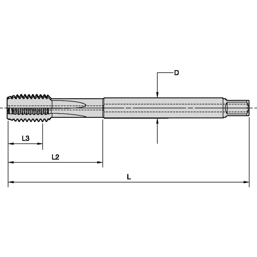 T643M140X200R6HX-D6 M14X2 6HX STFL Bott 376 CH Hss