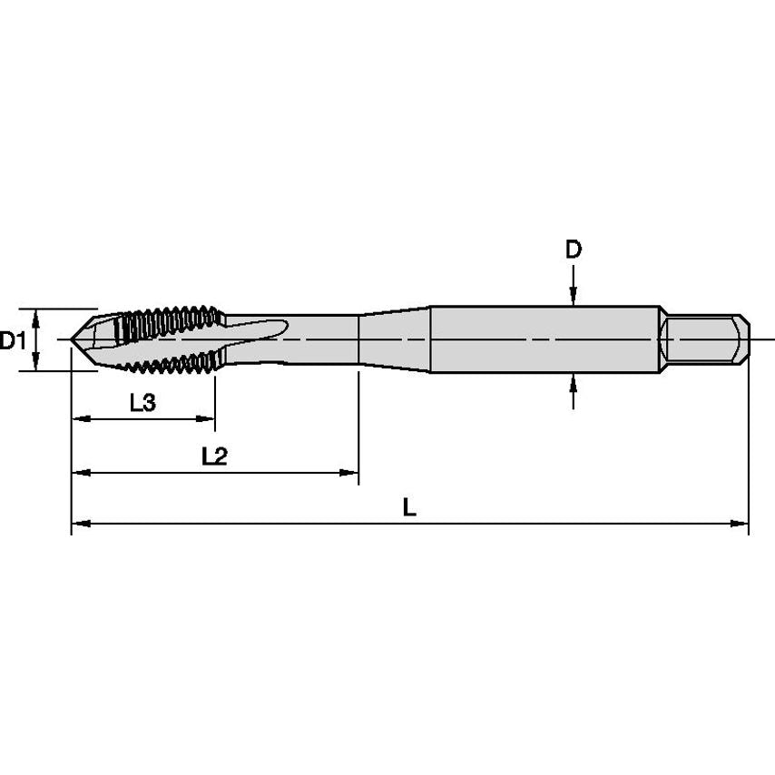 T660NC04375-14RH3-A 7/16-14 H3 3F LHSF Plug Hss-e-