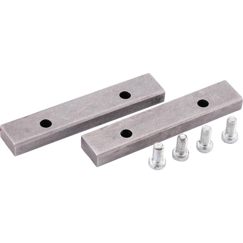 T8D 8" Jaw Plates/Screws for No.8 Vice (Pair)