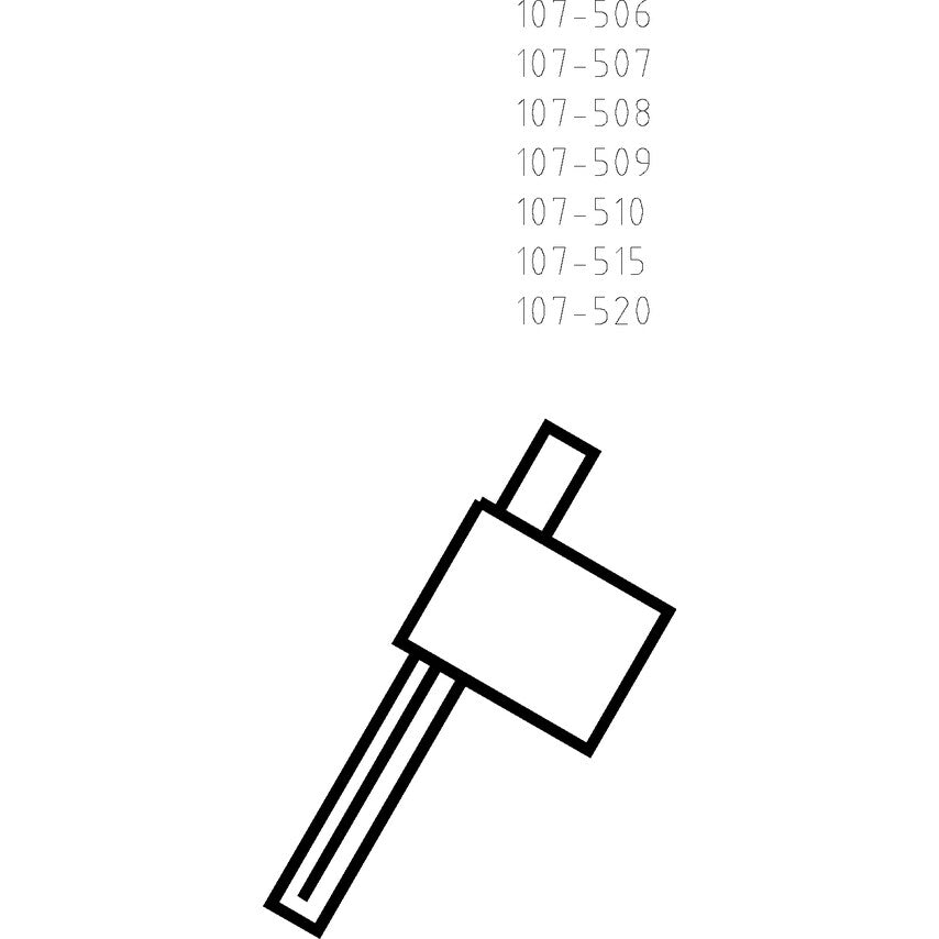 T8 Flag Type Torx Key
