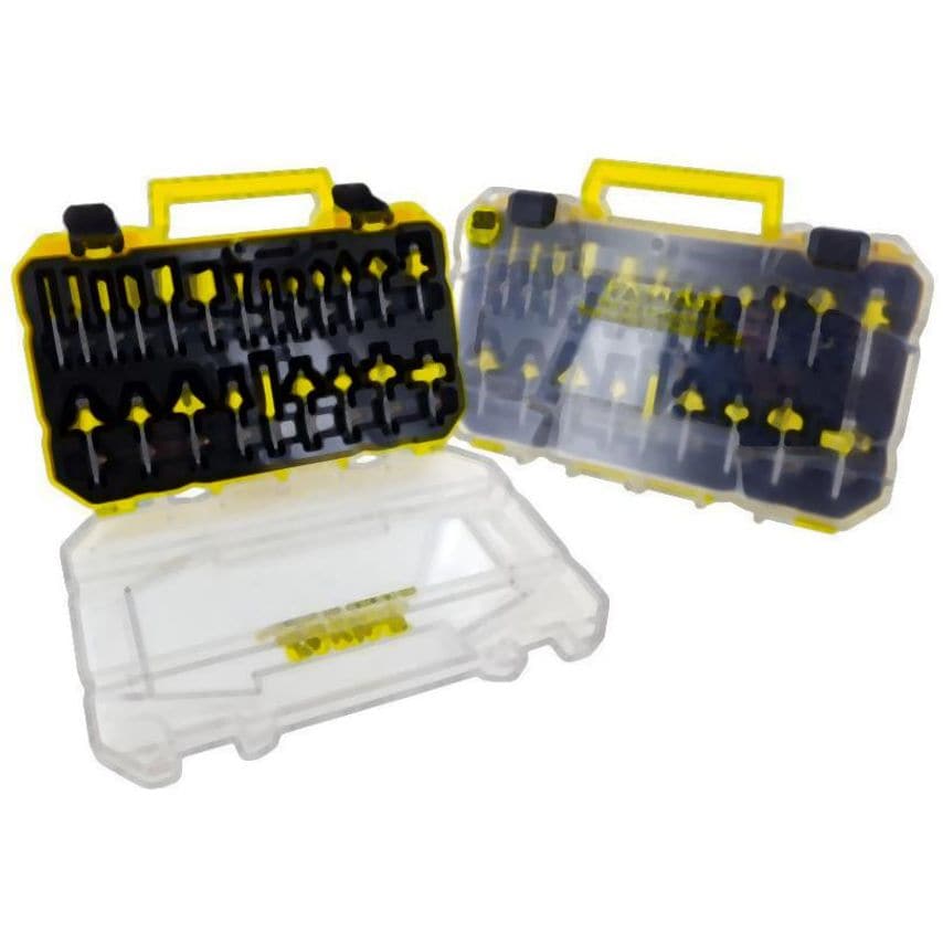 TCT Router Bit Set 'Profi Line' 12 Pieces in Plastic Box, 3382812