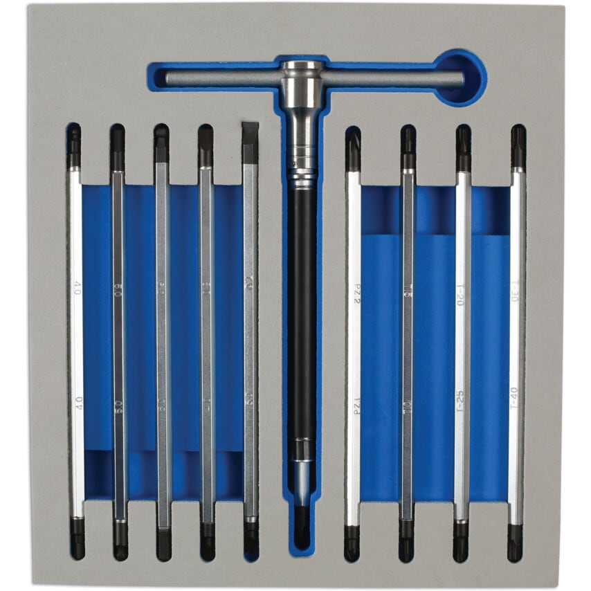 T-Handle Double End Screwdriver Set 12PC