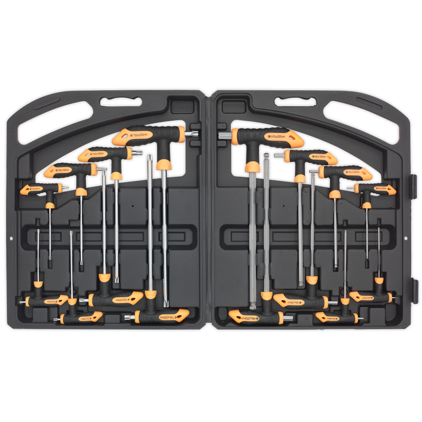 T-Handle TRX-Star* & Hex Key Set 16 Piece