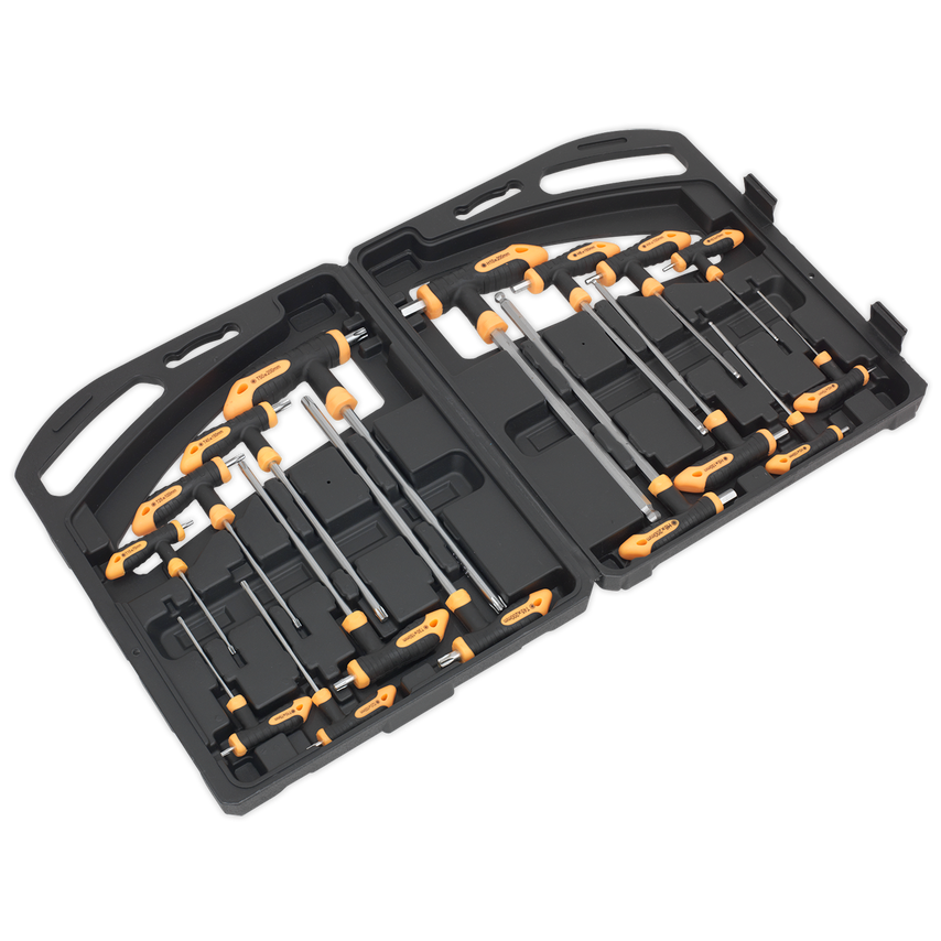 T-Handle TRX-Star* & Hex Key Set 16 Piece