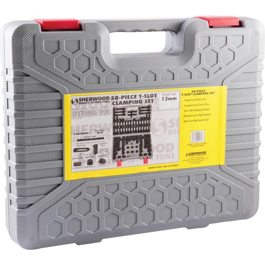 TK10 M10-12mm T-Slot Clamping Kit (58-PC)