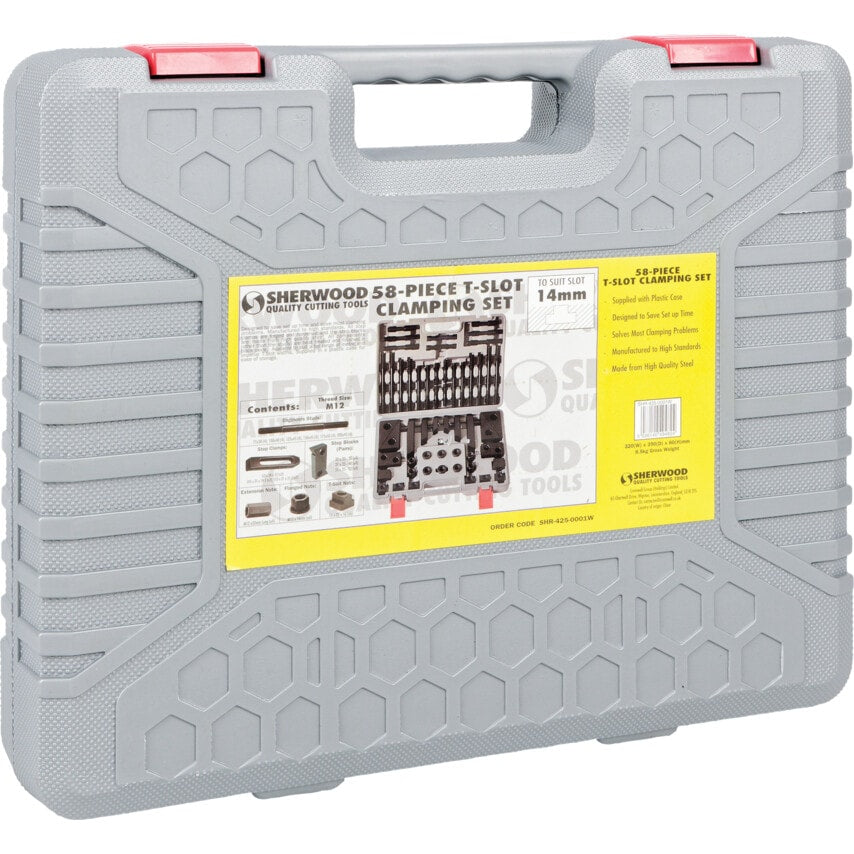 TK12 M12-14MM T-Slot Clamping Kit (58-PC)