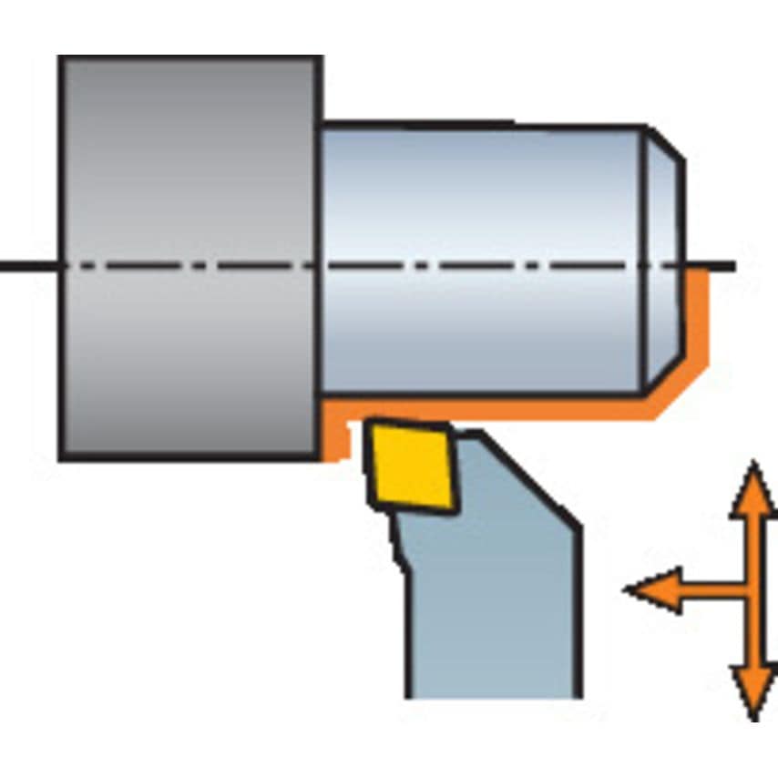 T-Max P Shank Tool for Turning DCGNR164D