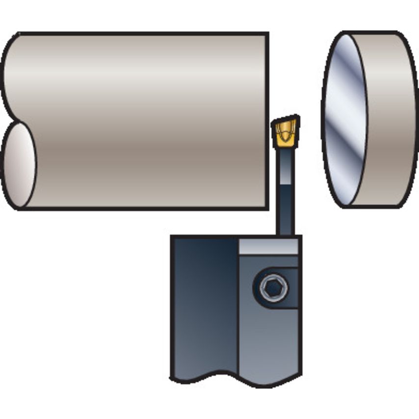 T-Max Q-Cut Insert for Parting R151.2-25015-5F1125